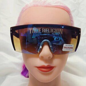 True Religion Oversized Shield Sunglasses TRSP468X
